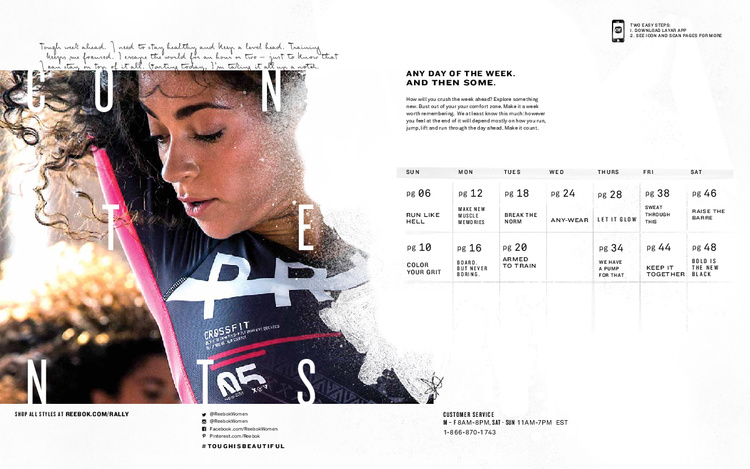 Creative Director / Writer: Developed concepts/content for 3 editions of Women's editorial catalog.