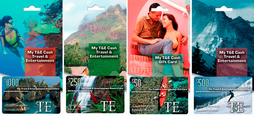 Concept and Design for T&E Cash Cards