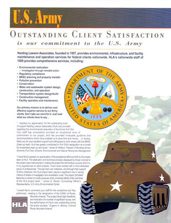 Flyer Series for the Armed Forces (Army)