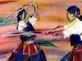 Traditional Illustration—Acrylic Painting, Ken Justsu