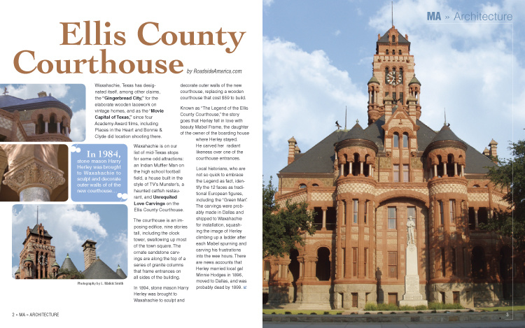 Architectural Spread—Metro Arts Magazine