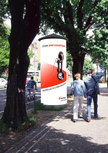 Concept and Design for Advertising Series for InterB@nk