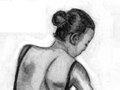 Traditional Illustration—Pencil, Dancer