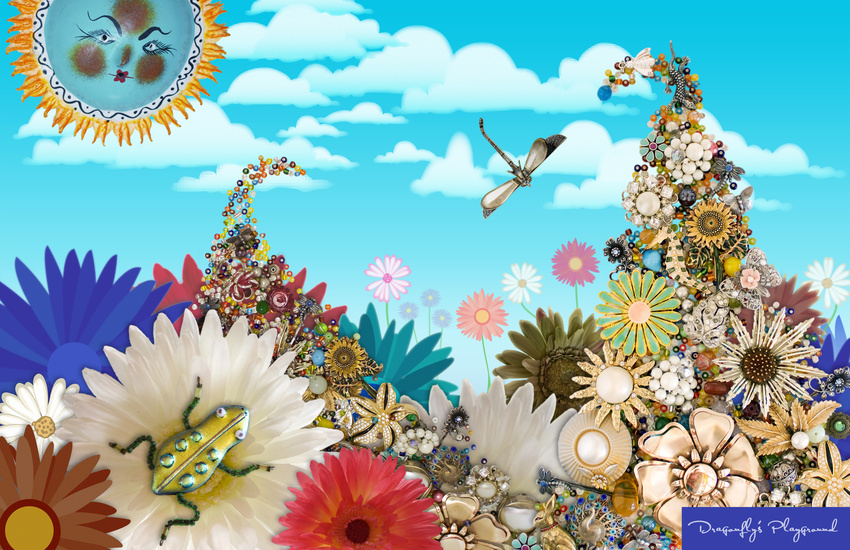 Dragonfly's Playground, Art Direction, Concept, Photography, and Illustration