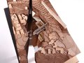 Section Model 1:250- Photography by Tomer Arbel