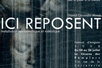 ICI REPOSENT expo  Avignon cie pseudonymo
