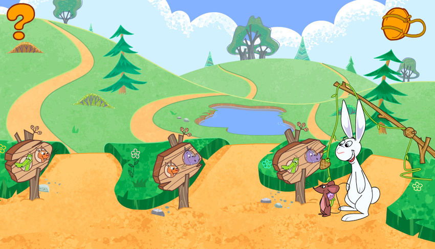 My Friend Rabbit (Nelvana) : art direction, illustration, concept art by Patrick Statham