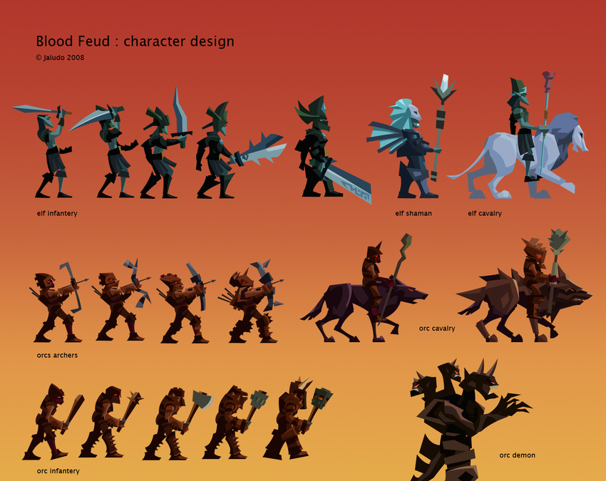 Blood Feud (Jaludo) : visual concept