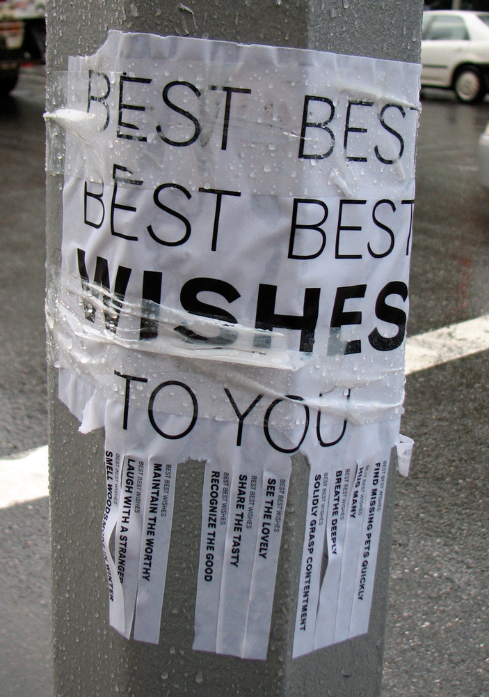 Best Wishes Card, 2008