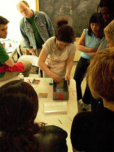 Studio in a School demo, 2003