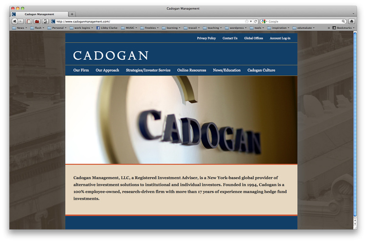 Cadogan, 2010