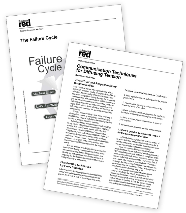 Scholastic Red Handouts, 2001-2006
