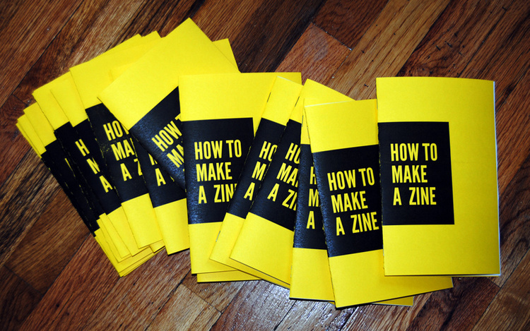 Zine for Typography Class, 2011