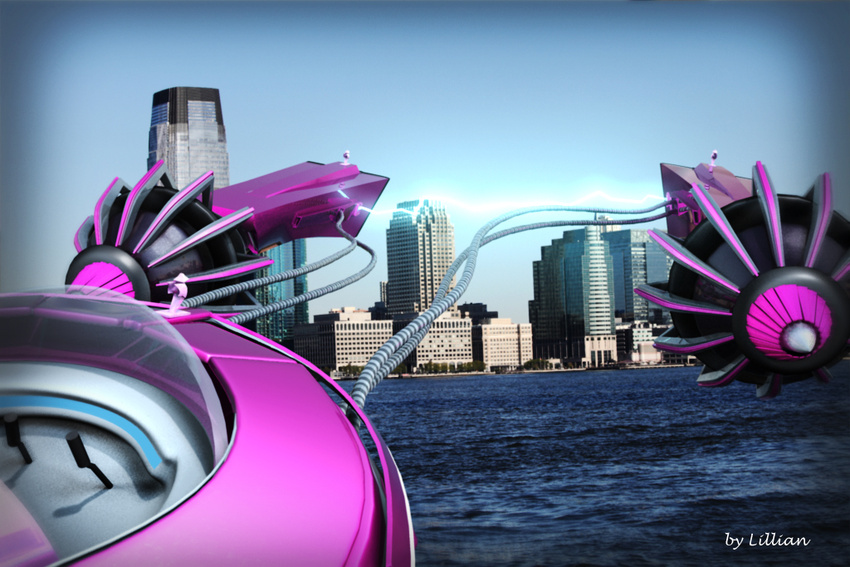Pod Racer (Maya, Canon 5D Mark II))