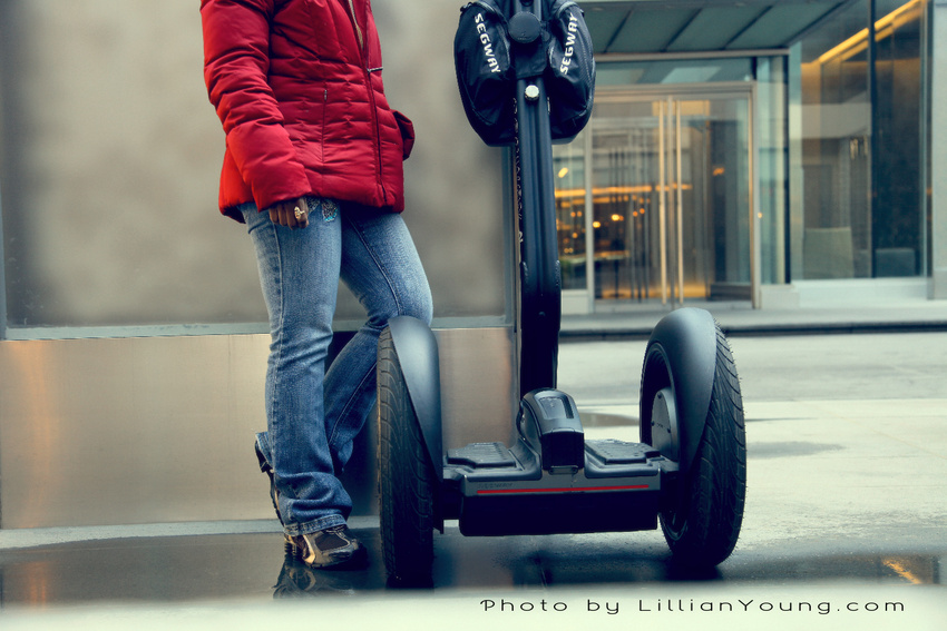 The Segway at Silver Towers (Canon 5D Mark II)