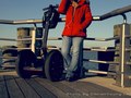 The Segway at the Hudson River Park (Canon 5D Mark II)