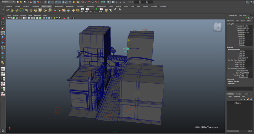 WORK IN PROGRESS: Above (Maya 2012)