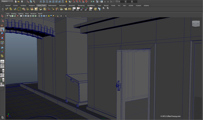 WORK IN PROGRESS: Dumpster (Maya 2012)