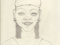 Pencil Sketch: Girl (1995)
