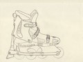Pencil Sketch: Rollerblade (1995)