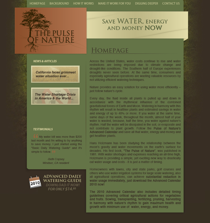 The Pulse of Nature