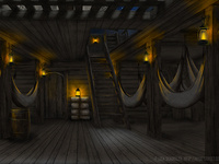 Pirate Series, Sleeping Quarters