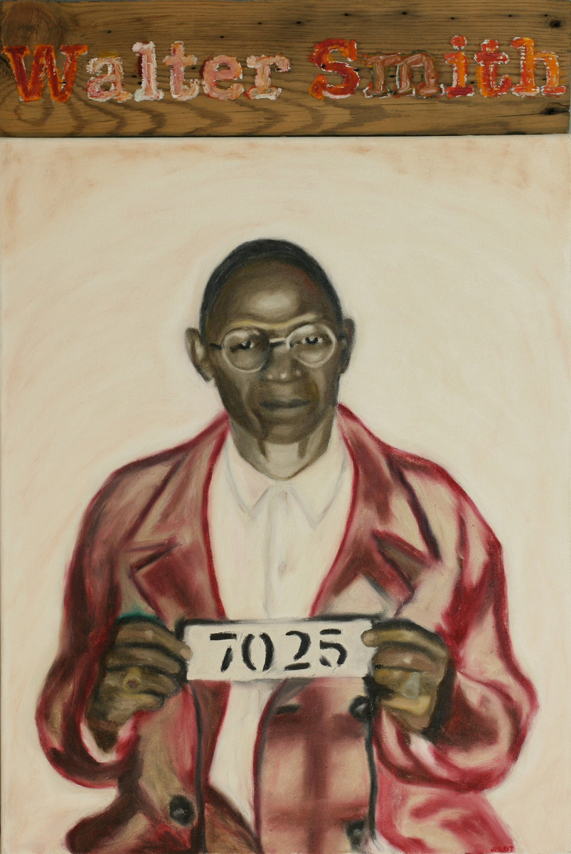 7025 Walter Smith oil stick on canvas/wood 24x36 2007 price: inquire