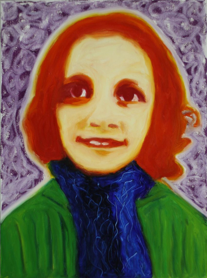 Grace | oil stick on canvas | 18x24 | 2006 | not for sale