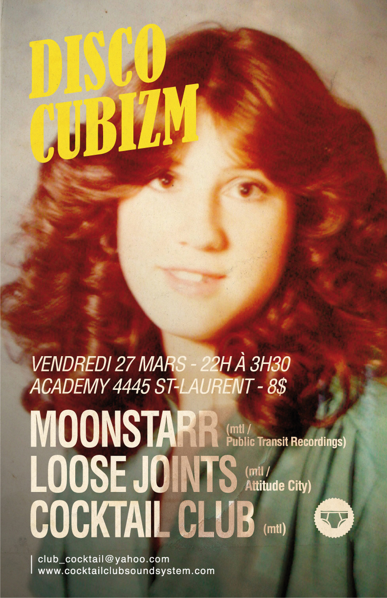 Cocktail Club Soundsystem - Flyer & poster (2008)