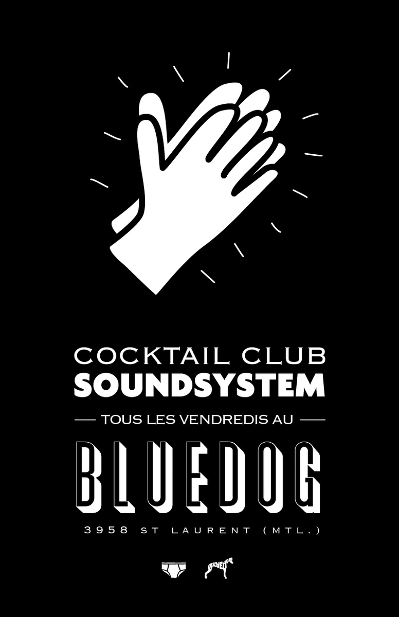 Cocktail Club Soundsystem - Flyer & poster (2008)