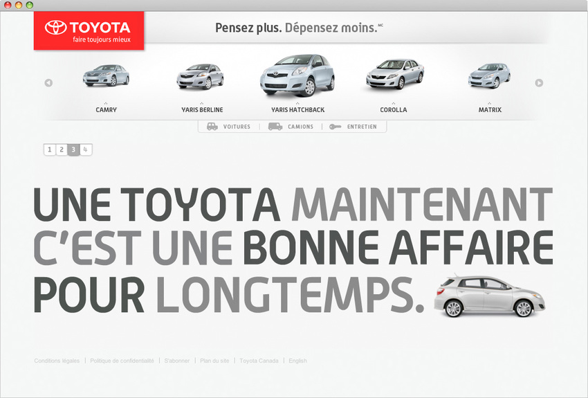 Toyota - toyotaquebec.ca (2009)
