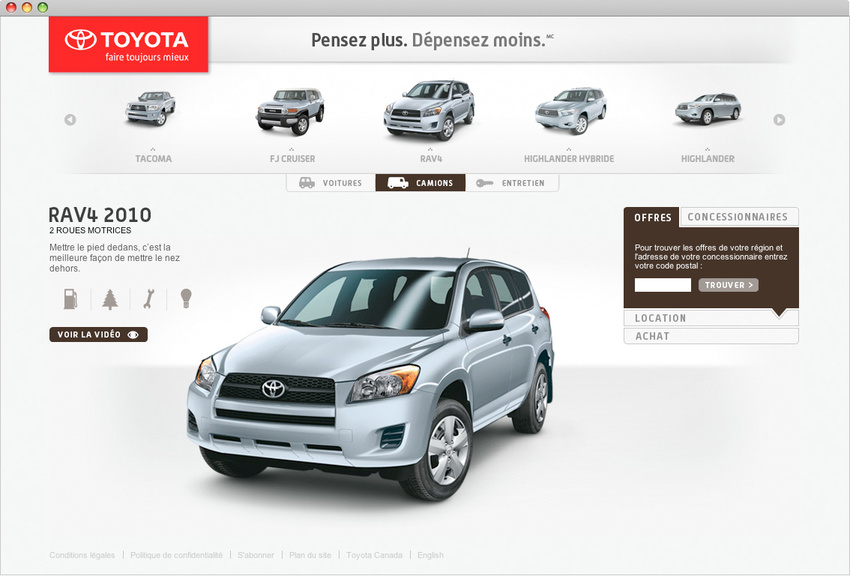 Toyota - toyotaquebec.ca (2009)