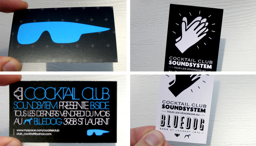 Cocktail Club Soundsystem - Flyers (2008)