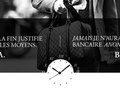Les Comptable Agréés du Québec - Web site interface (2010)