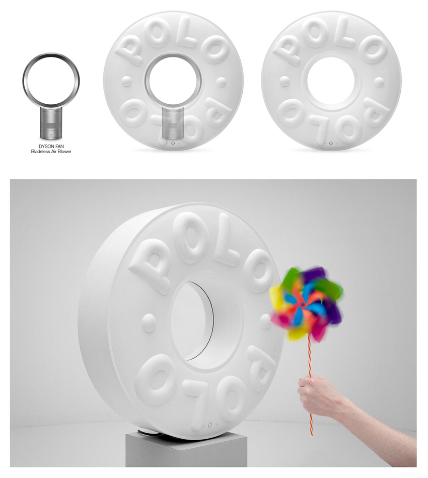Polo, the mint with the hole - Design object (2011)