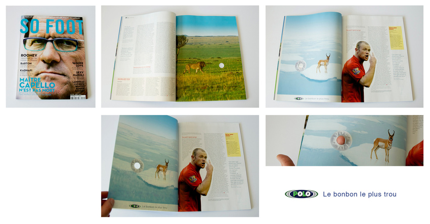 Polo, the mint with the hole - Print in SoFoot magazine (2011)