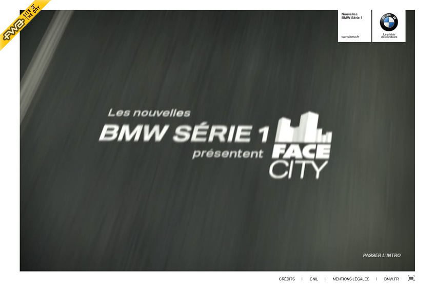 BMW - FaceCity - WebSite (2011)