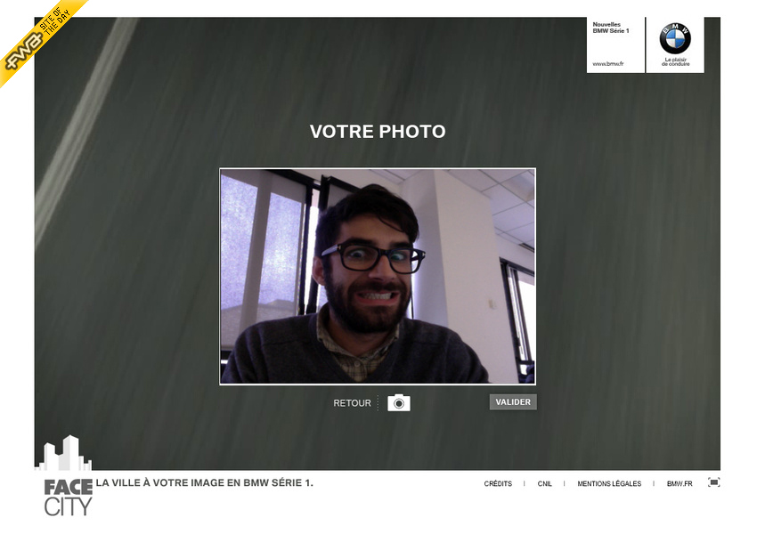 BMW - FaceCity - WebSite (2011)
