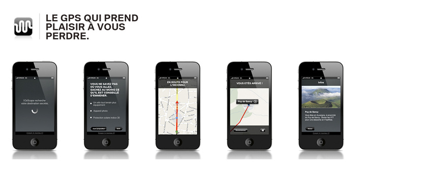 BMW X3 - concept GPS for iPhone (2011)