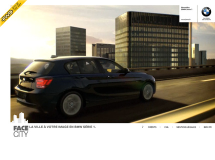 BMW - FaceCity - WebSite (2011)