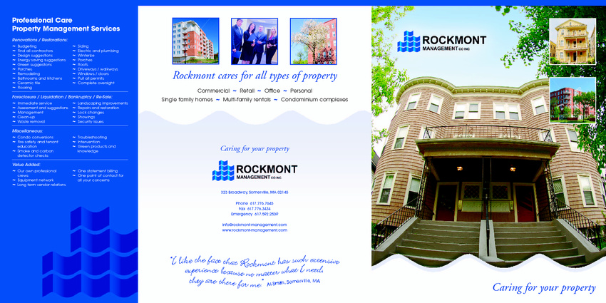 Rockmont Brochure (page 1)