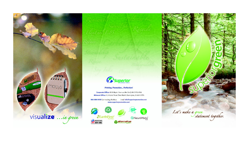 Superior Green Brochure (page 1)