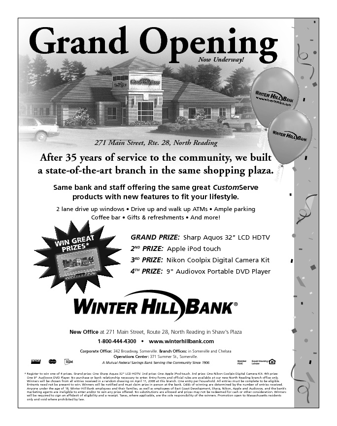 Winter Hill Bank Ad