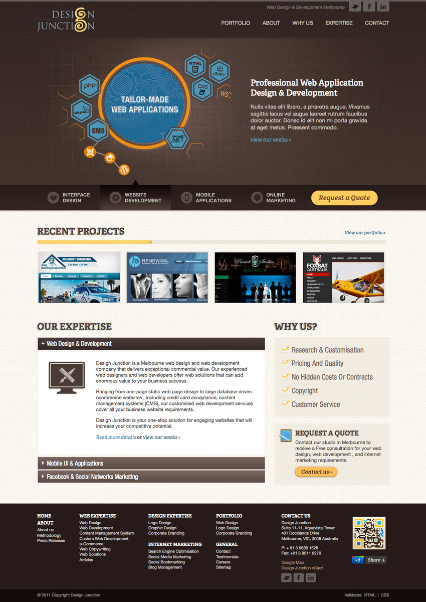 Home page