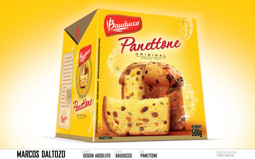 Panettone Bauducco - New Packaging  - [oct 2010]