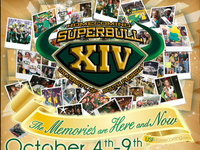 This is a proof of the upcoming USF Homecoming XIV poster [in progress]