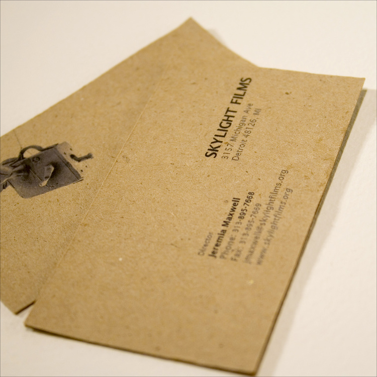 Sky Light Films Business Card