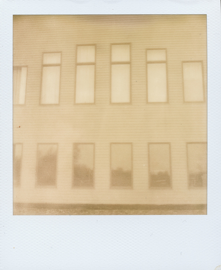 polaroid SX-70 Sonar. Impossible Project PX-100 film.