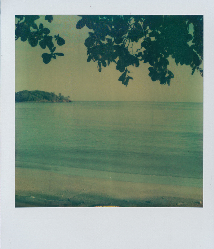 polaroid SX-70 Sonar. Z-artistic film. St. Lucia