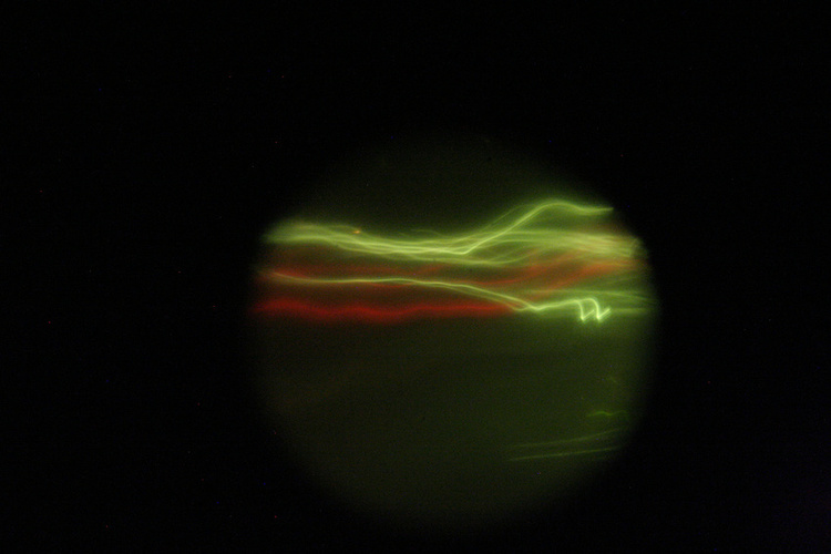 Pinhole lens experiment.